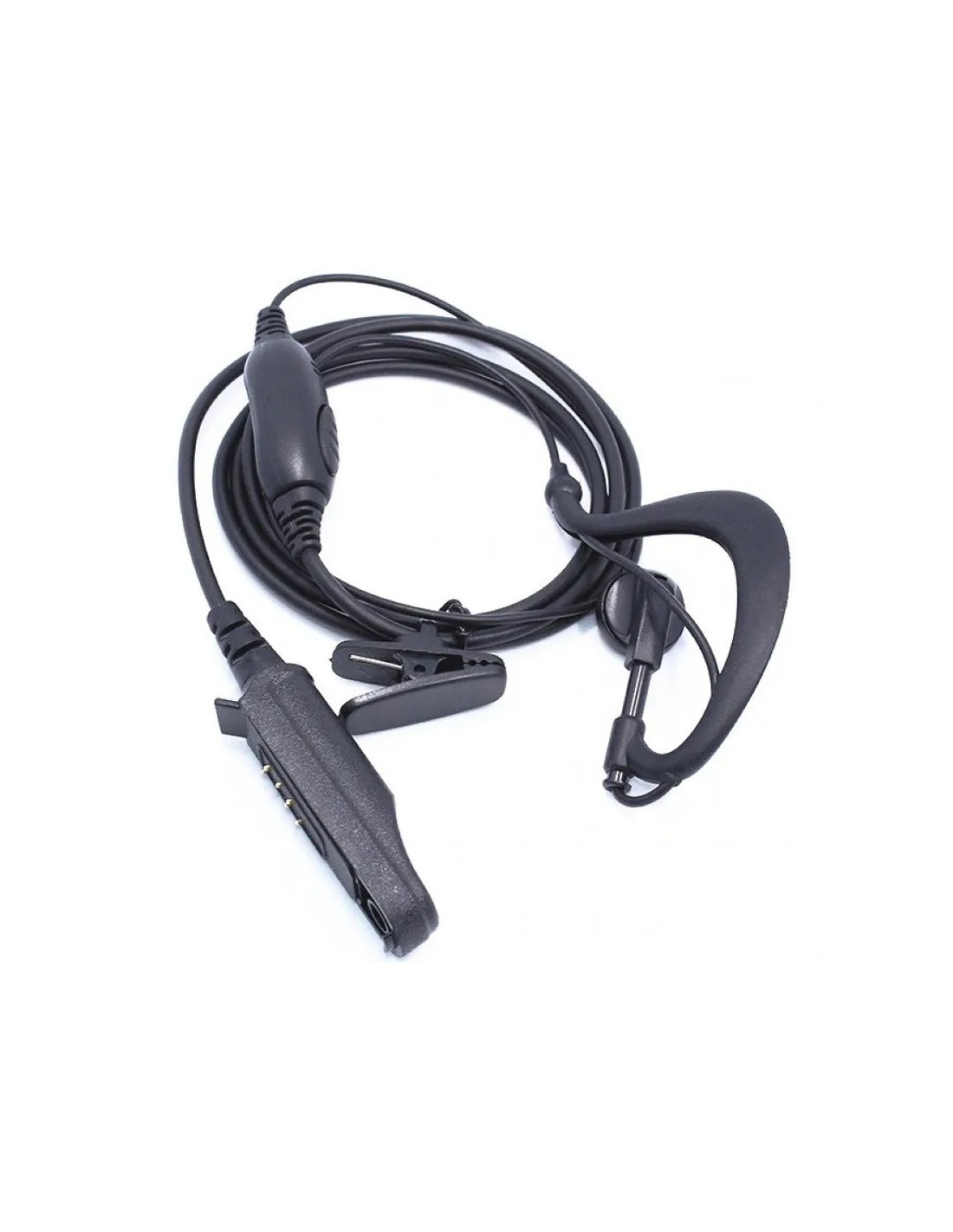 Auricular de comunicaciones con micrófono y PTT impermeable