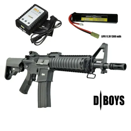 KIT DBOYS M4 VERSIÓN (5781) AEG +BATERÍA + CARGADOR - AirSoftYecla.es