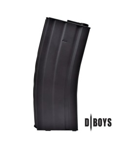 cargador-metalico-para-m4-mid-cap-130-bbs-negro-dboys-vista-superior 2