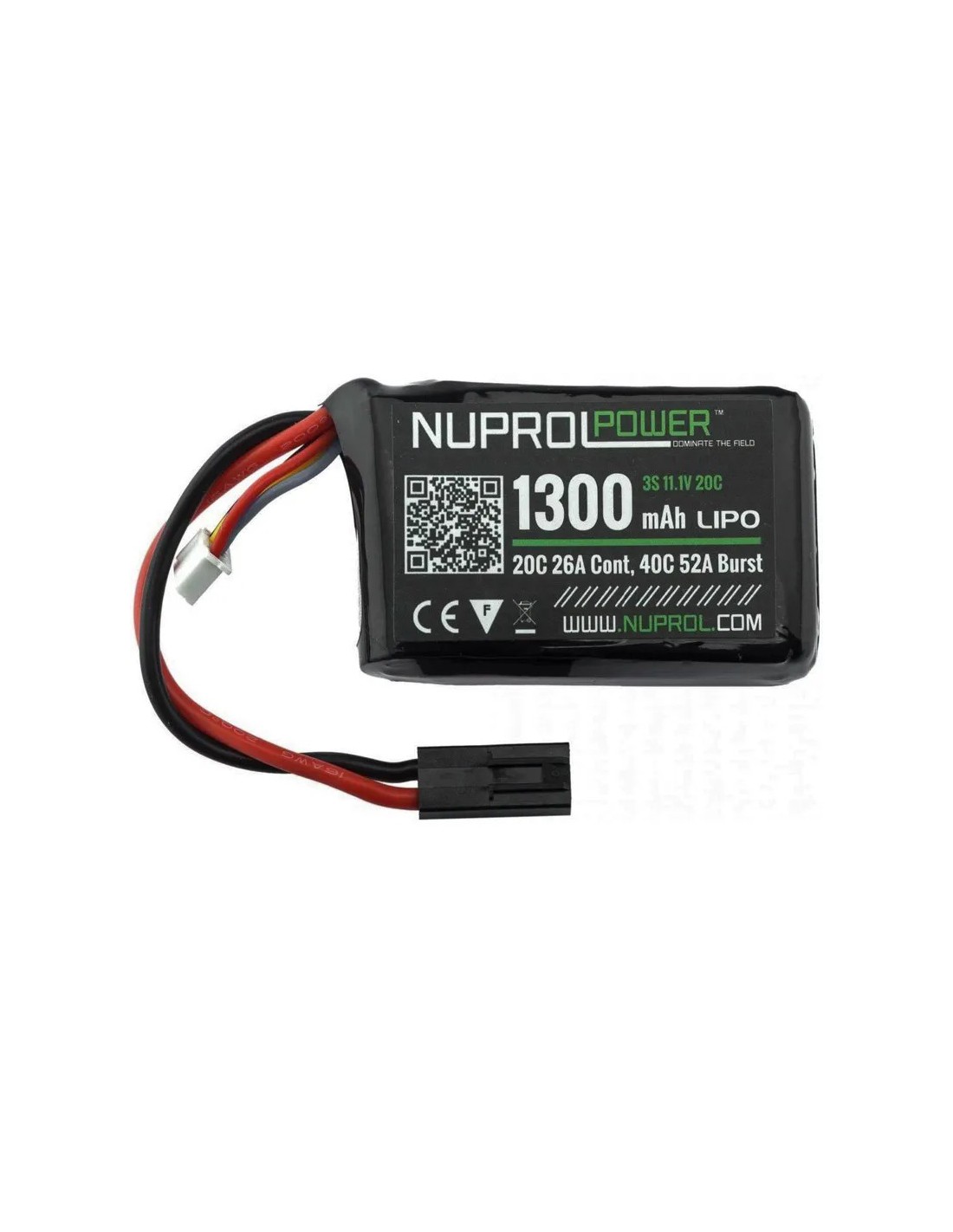 BATERÍA 1300mAh 11.1V 20C Micro LiPo PEQ