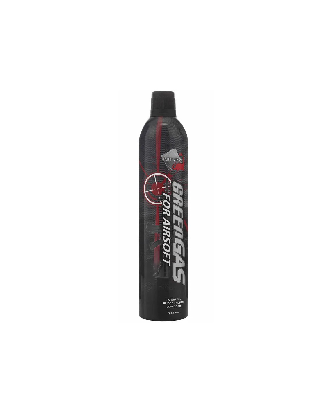 Green Gas 600 ml lubricado con silicona para réplicas GBB