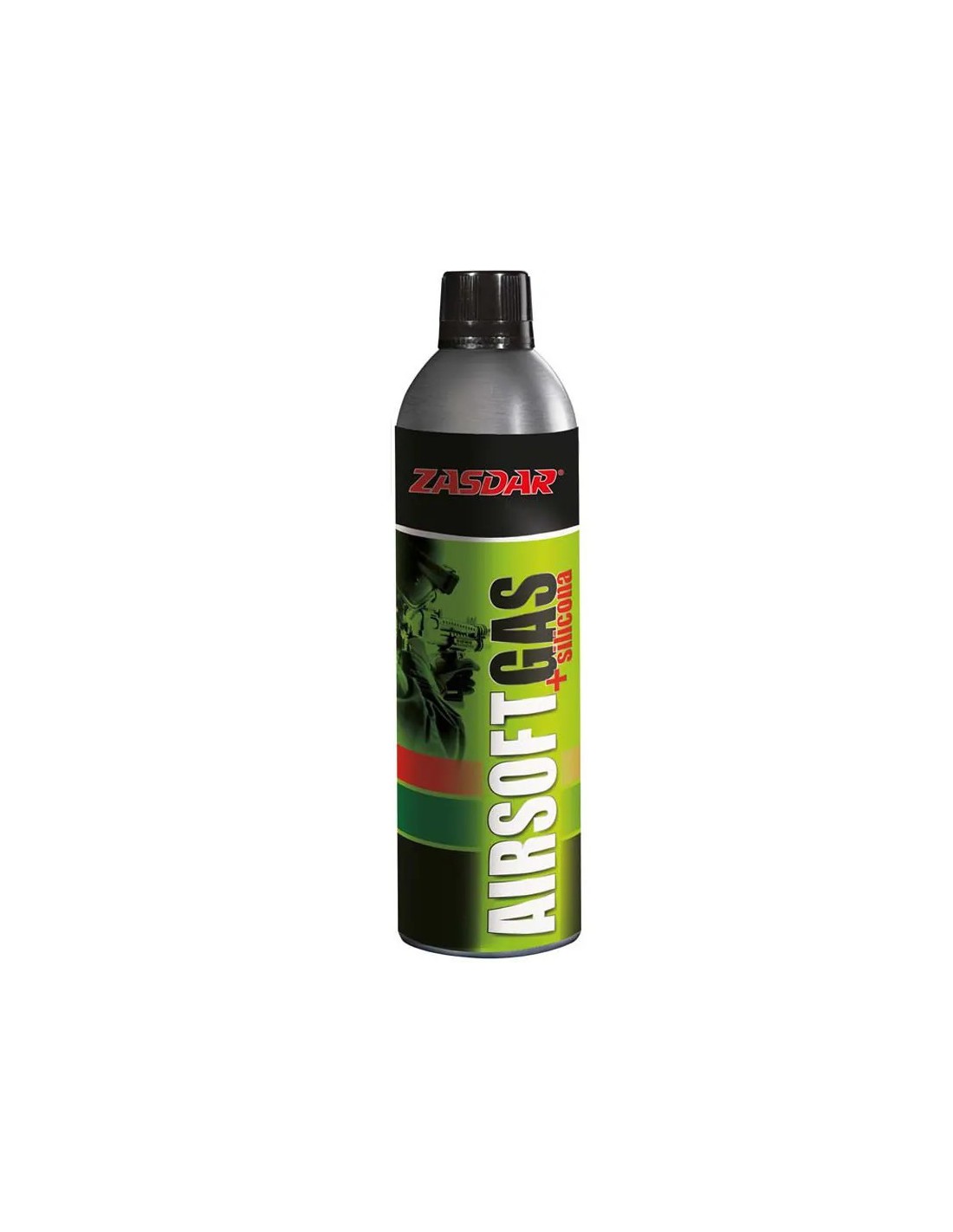 Gas para airsoft 750 ml con silicona para réplicas con retroceso