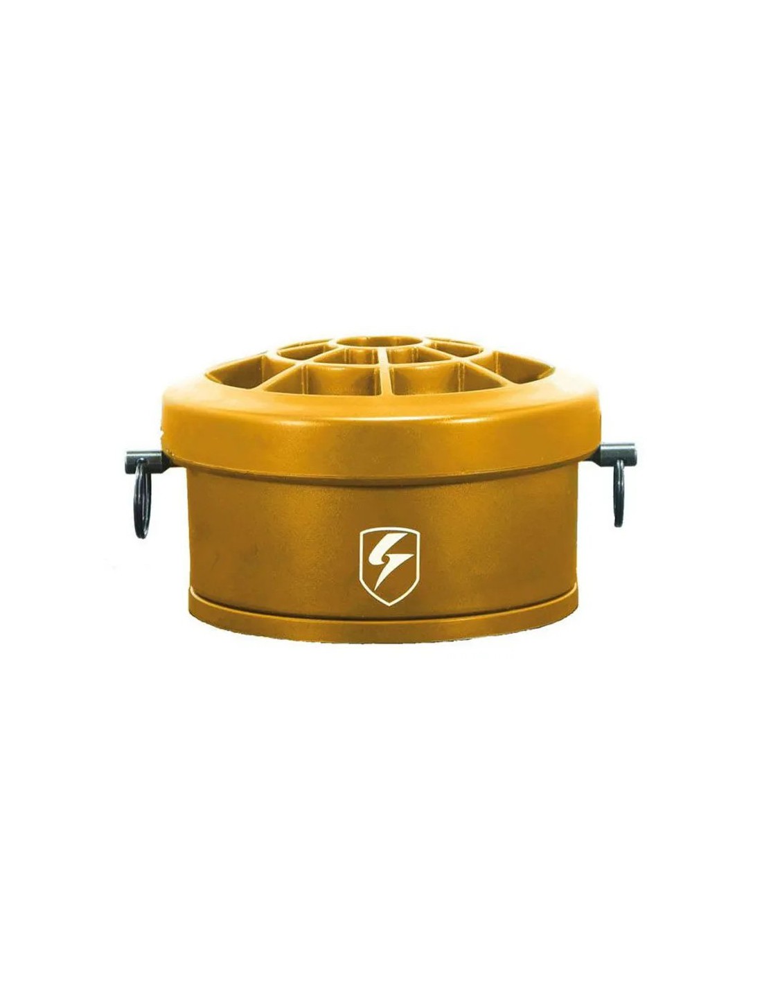 MINA TERRESTRE ABS Y METAL Amarillo