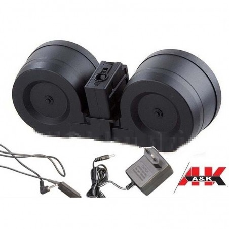 Chargeur électrique G-36 A&K 2000rd Dual Ammo Box pour G36 AEG a012