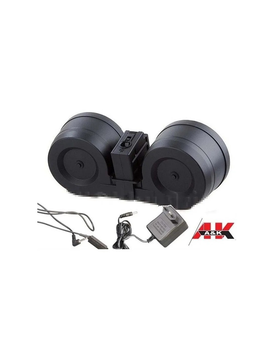 CARGADOR G36 2000 BOLAS DOBLE CAJA CON ACTIVACIÓN POR SONIDO Y BATERÍA RECARGABLE