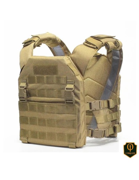 set-chaleco-conquer-mpc-tan-detalle-textura