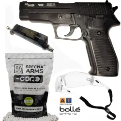 KIT SIG SAUER P226 METAL MUELLE + GAFAS + BOLAS +TICO TICO