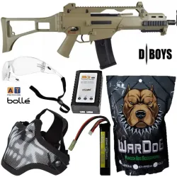 KIT COMPLETO G36 C TAN DBOYS - AirSoftYecla.es