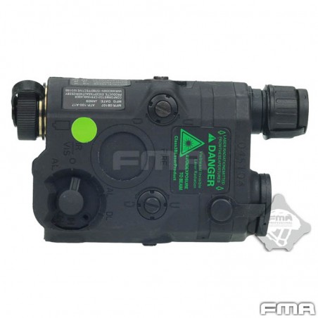 Laser vert AN/PEQ avec mise à niveau de la lampe de poche version BK - FMA