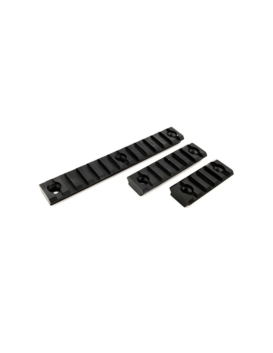 RAÍLES Keymod Generación 2 Juego 3 Aluminio