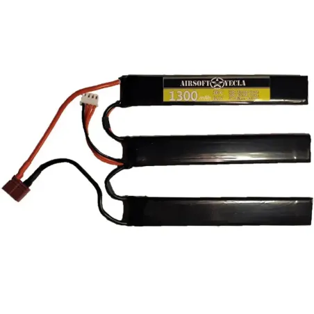 Batería 11,1V Lipo 30C 1300mAh 3 Celdas T-DEAN - AirSoftYecla.es