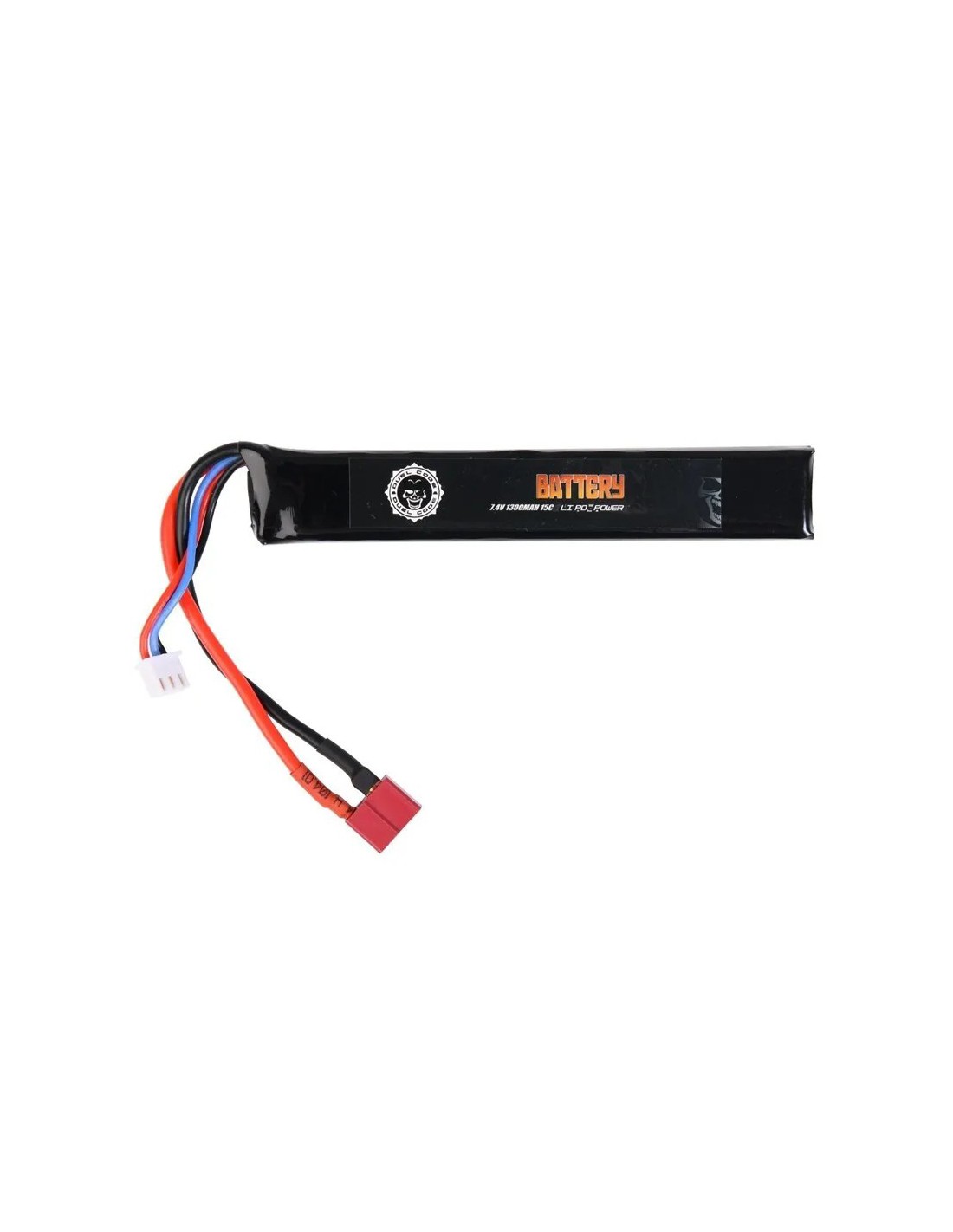 BATERIA LIPO 7,4V 1300mAh 15C CONECTOR TDEAN BALANCEADOR