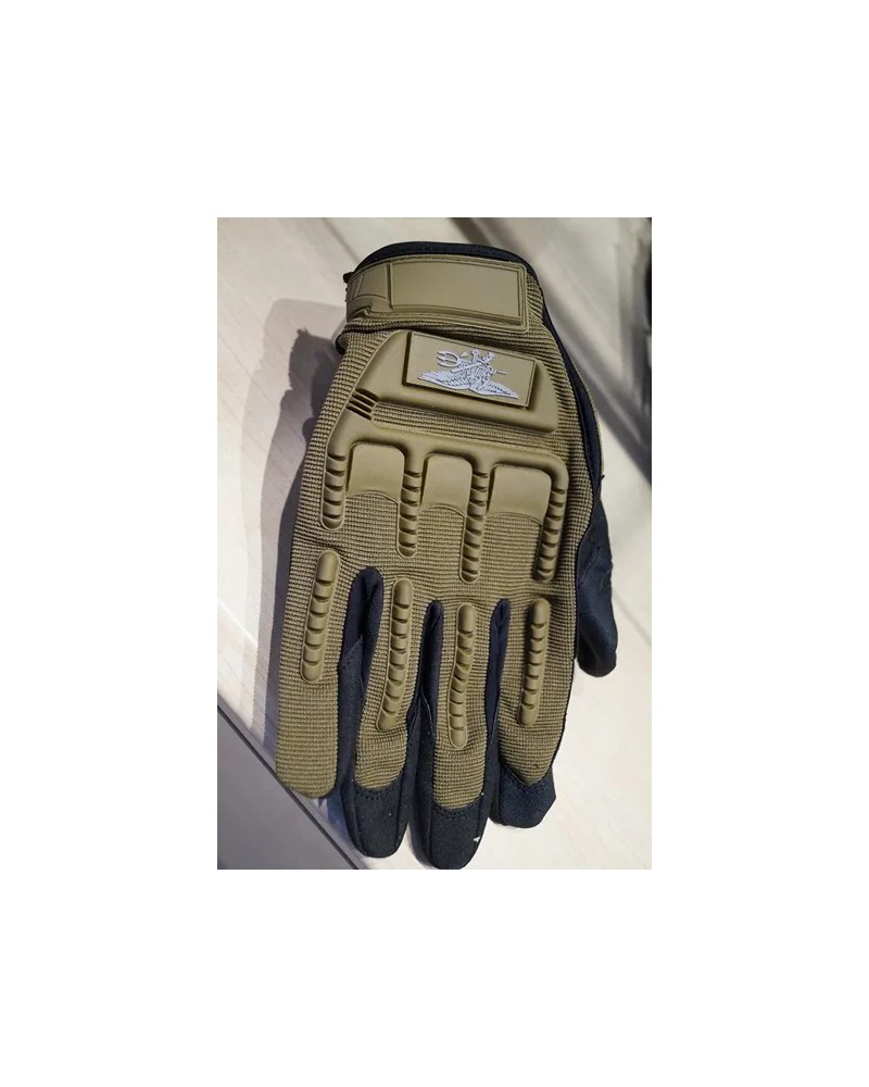 Guantes tacticos SEAL TAN L