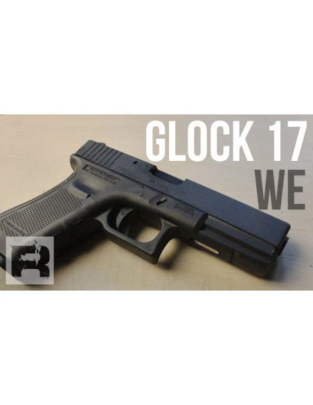 WE- GLOCK 17 GEN4 GBB NEGRA