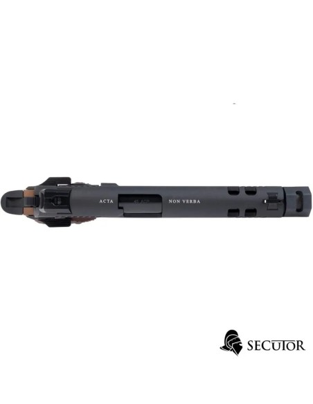 pistola-co2-rudis-custom-x-secutor-arms-logo