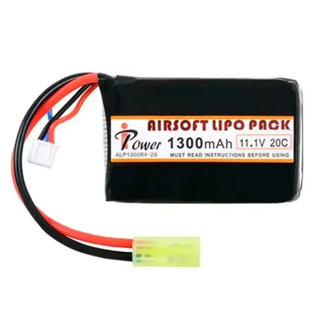 Batería IPOWER 11.1V 130mAh 20c Mini - AirSoftYecla.es