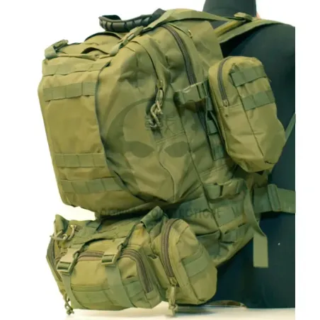 Mochila Compuesta 55L OD - AirSoftYecla.es