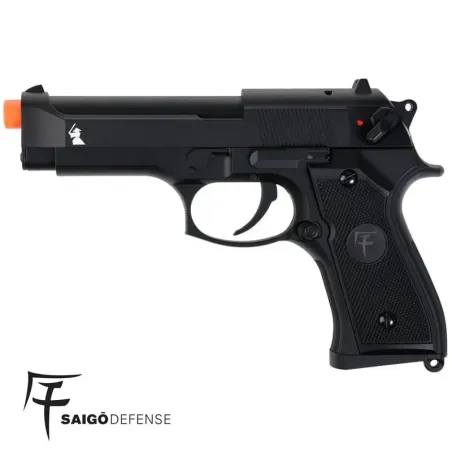 SAIGO DEFENSE YAKUZA 92 RED TIP AEP NEGRA - AirSoftYecla.es