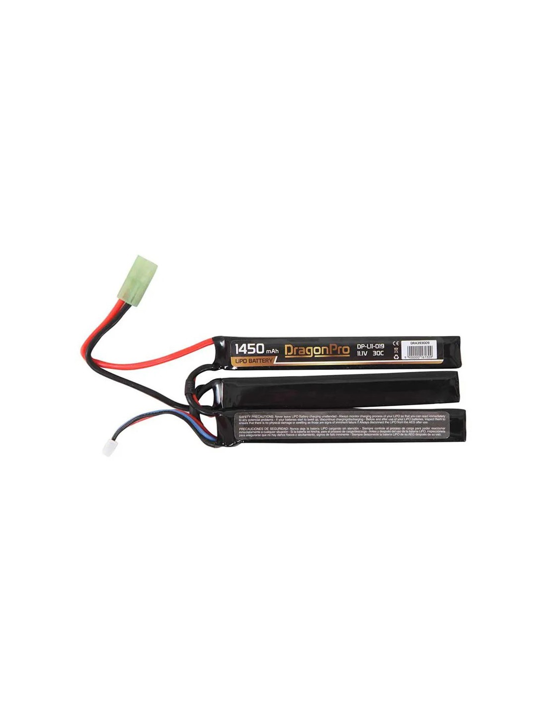 BATERÍA 11,1V 1450mAh 30C LIPO Conector Mini Tamiya DP L11 019