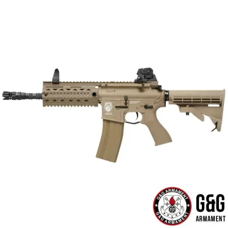 G&G GR4 100Y PLASTIC BLOWBACK TAN - AirSoftYecla.es