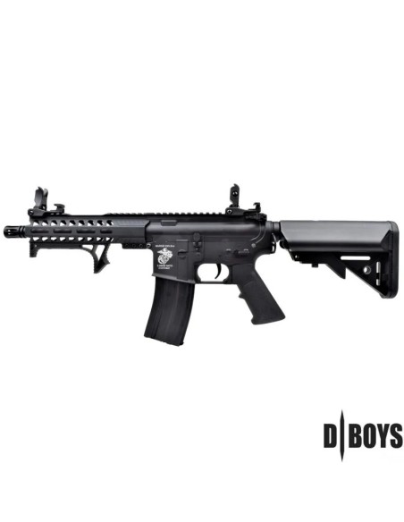 dboys-m4-8-metal-dark-earth-tan-view-with-accessories