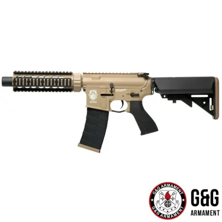 G&G GR4 CQB-S MINI BLOWBACK TAN - AirSoftYecla.es