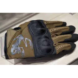 Gants tactiques Frog Skeleton tan M