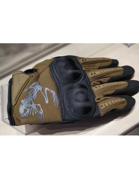 Guantes tacticos Frog Skeleton tan M