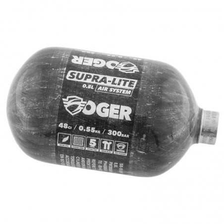 Botella Aire Soger Supra-Lite 0,8 Litros 4500 PSI