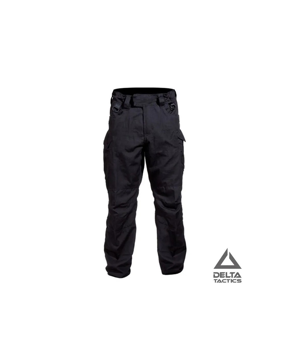 PANTALÓN TÁCTICO RIPSTOP ALGODÓN POLIÉSTER 60 40 7 BOLSILLOS PANEL ENTREPIERNA CINTURA AJUSTABLE VELCRO TRABILLAS REFORZADAS RODILLA CONFORMADA