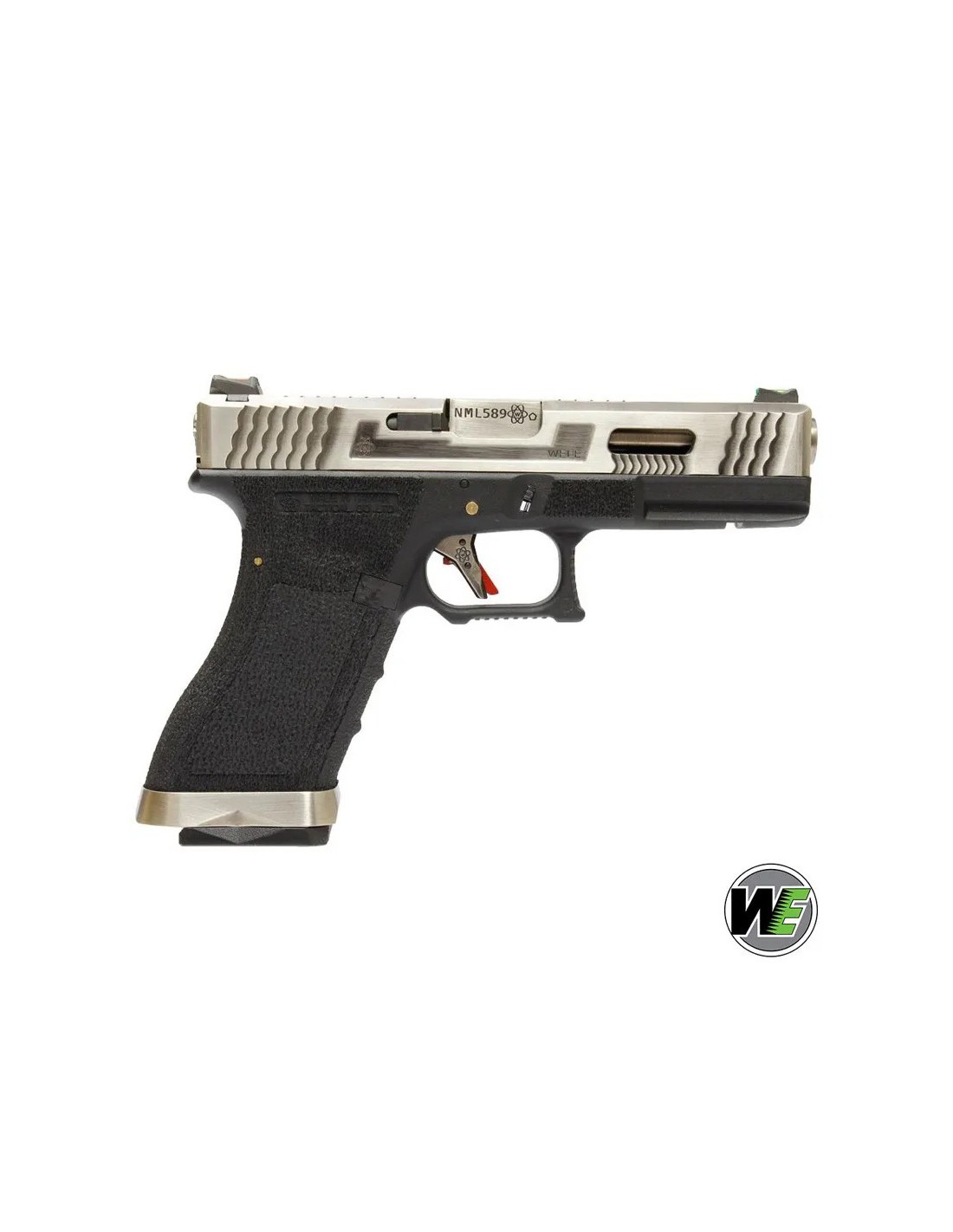 Glock 18C Plateado