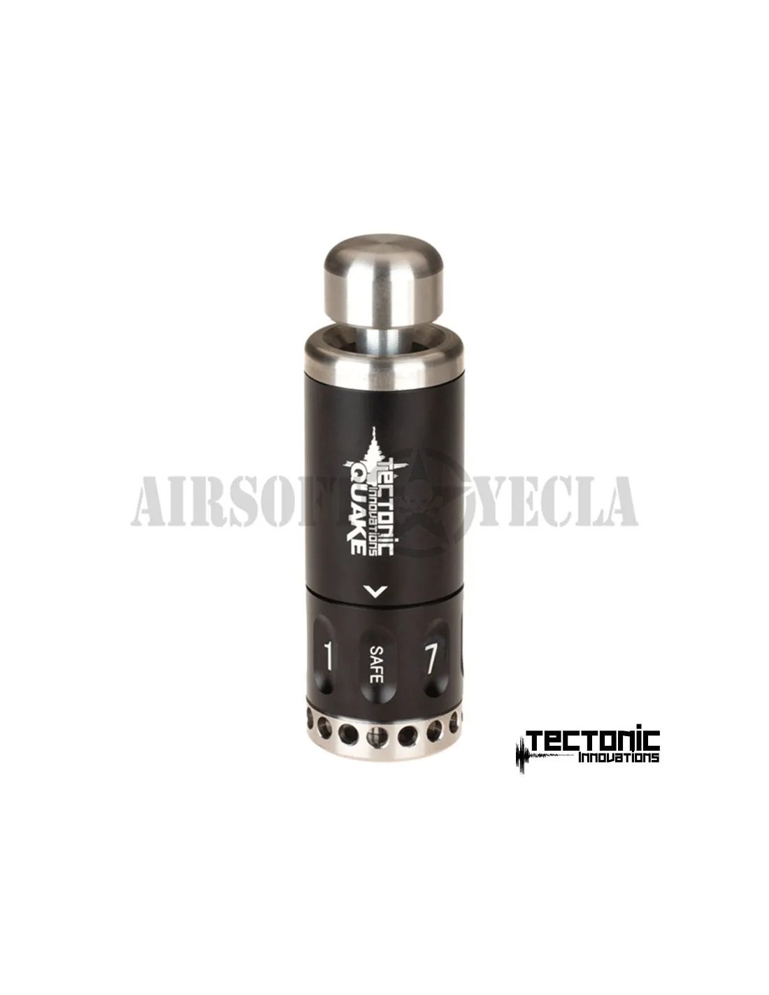 GRANADA DE IMPACTO 8 VÍAS 7 DETONACIONES ACERO INOXIDABLE Y ALUMINIO AERONÁUTICO