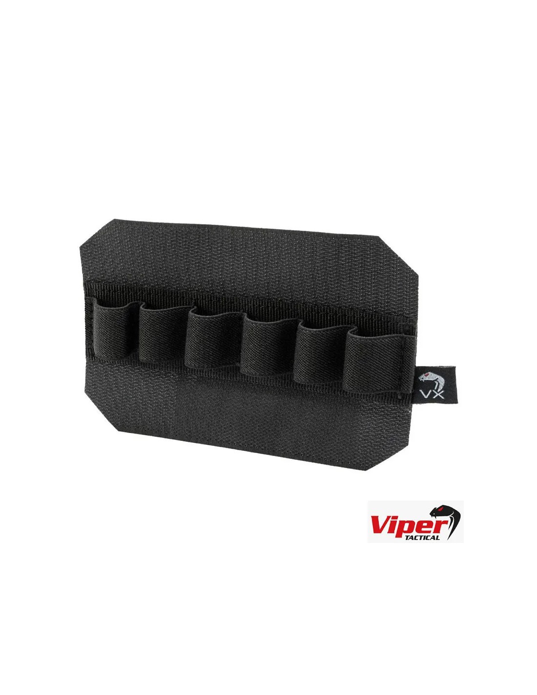 PORTACARTUCHOS ELÁSTICO PARA ESCOPETA CON VELCRO