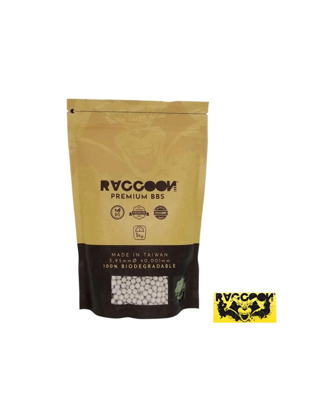 BOLAS 6 MM 0,40 G 1 KG BIODEGRADABLES CALIDAD SUPERIOR