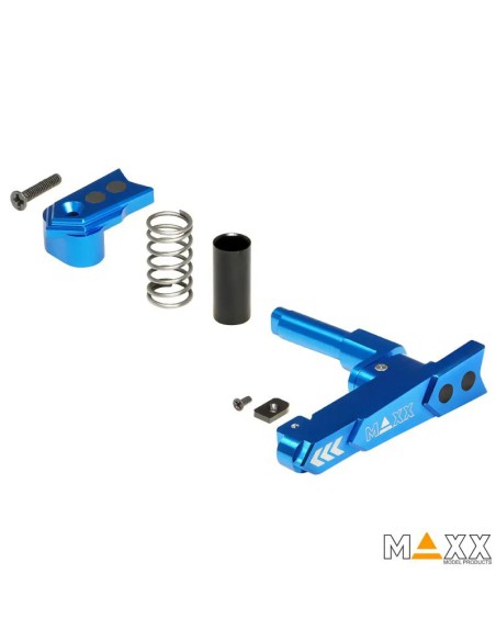 reten-liberador-cargador-maxx-model-cnc-azul-a-detalle-acabado