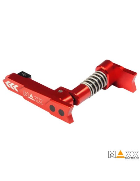 closeup-mecanismo-reten-liberador-maxx-model-cnc-dorado