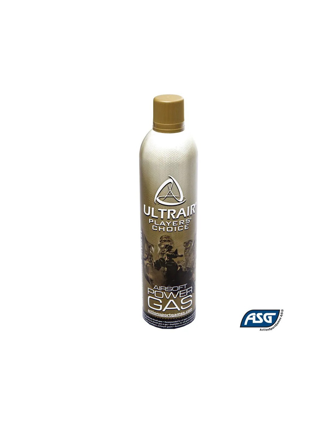 GAS CO2 PARA AIRSOFT 570 ML ALTO RENDIMIENTO SIN SILICONA