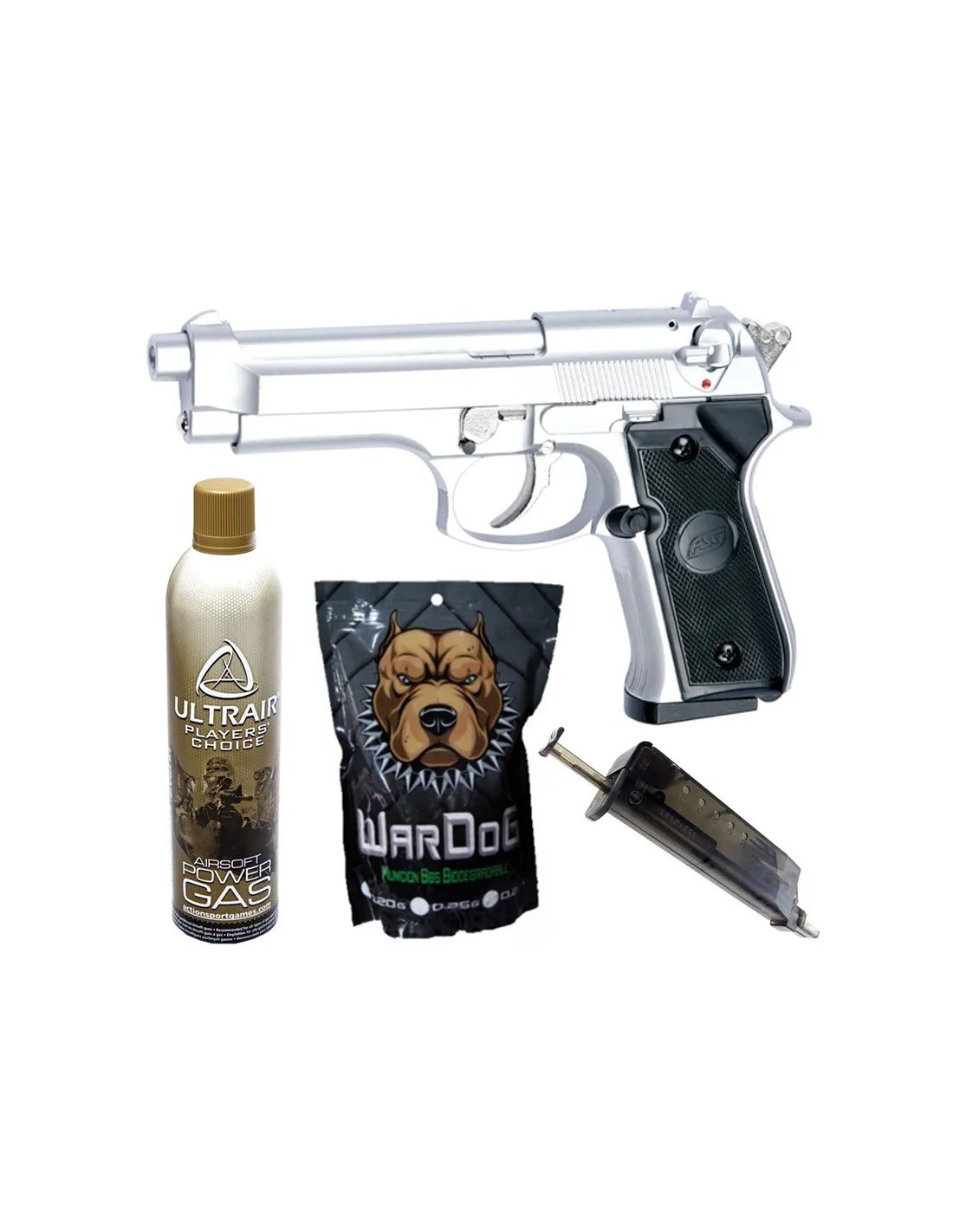 Beretta M92F Plateado