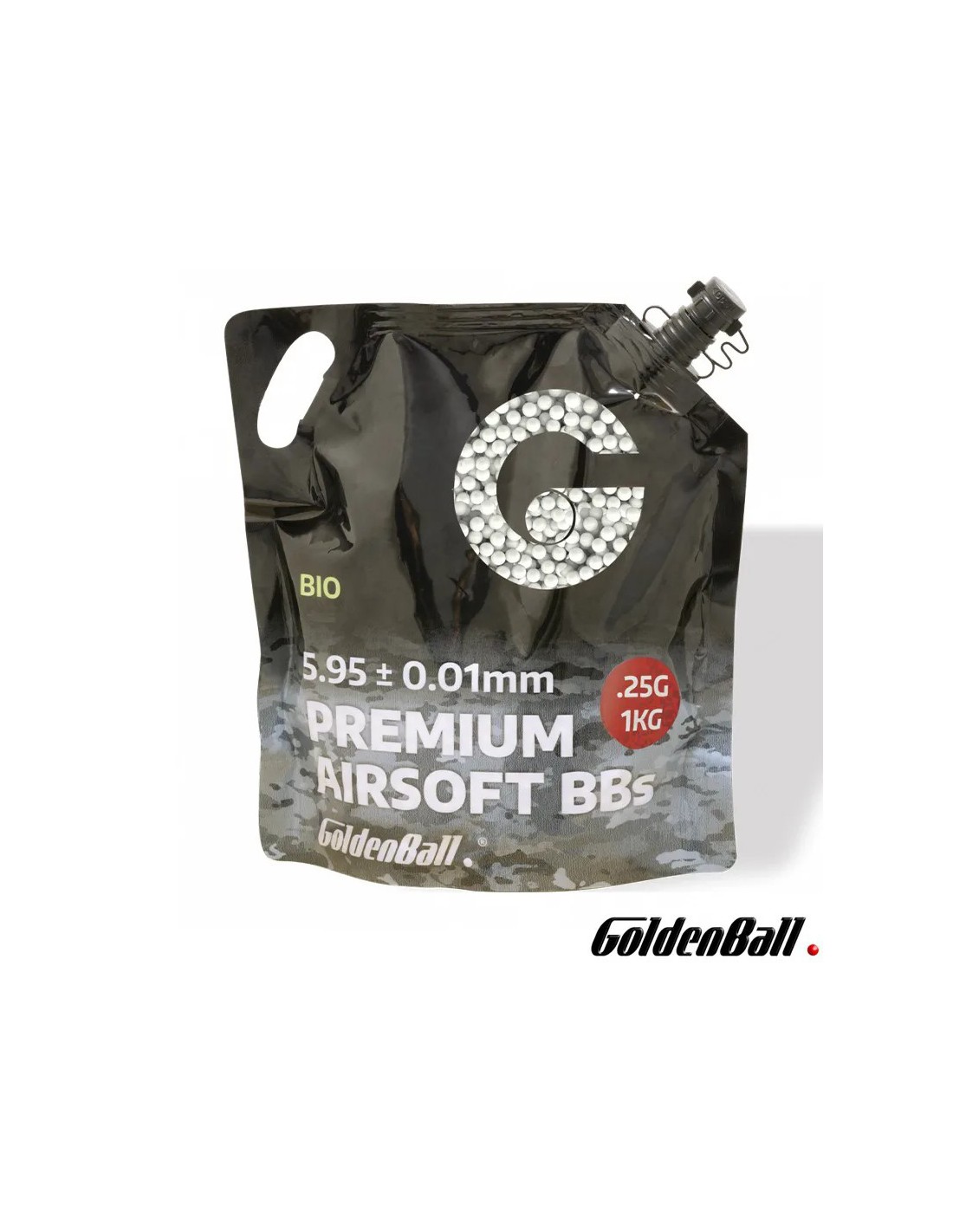 BOLAS DE PRECISIÓN 6MM 0.25G 1KG BIODEGRADABLE PVC