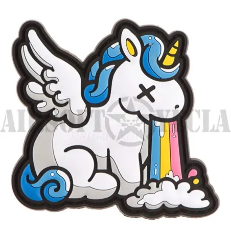 LICORNE PAS IVRE PATCH EN CAOUTCHOUC