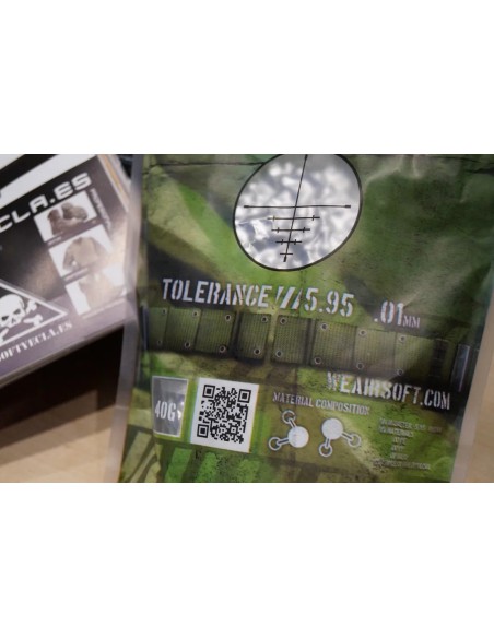 Bolas  0,40g WE Sniper 2000 bbs