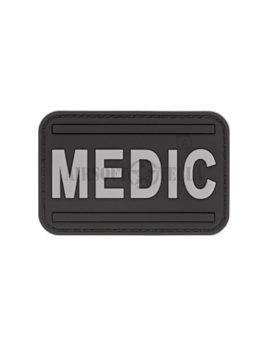 Parche de goma médico