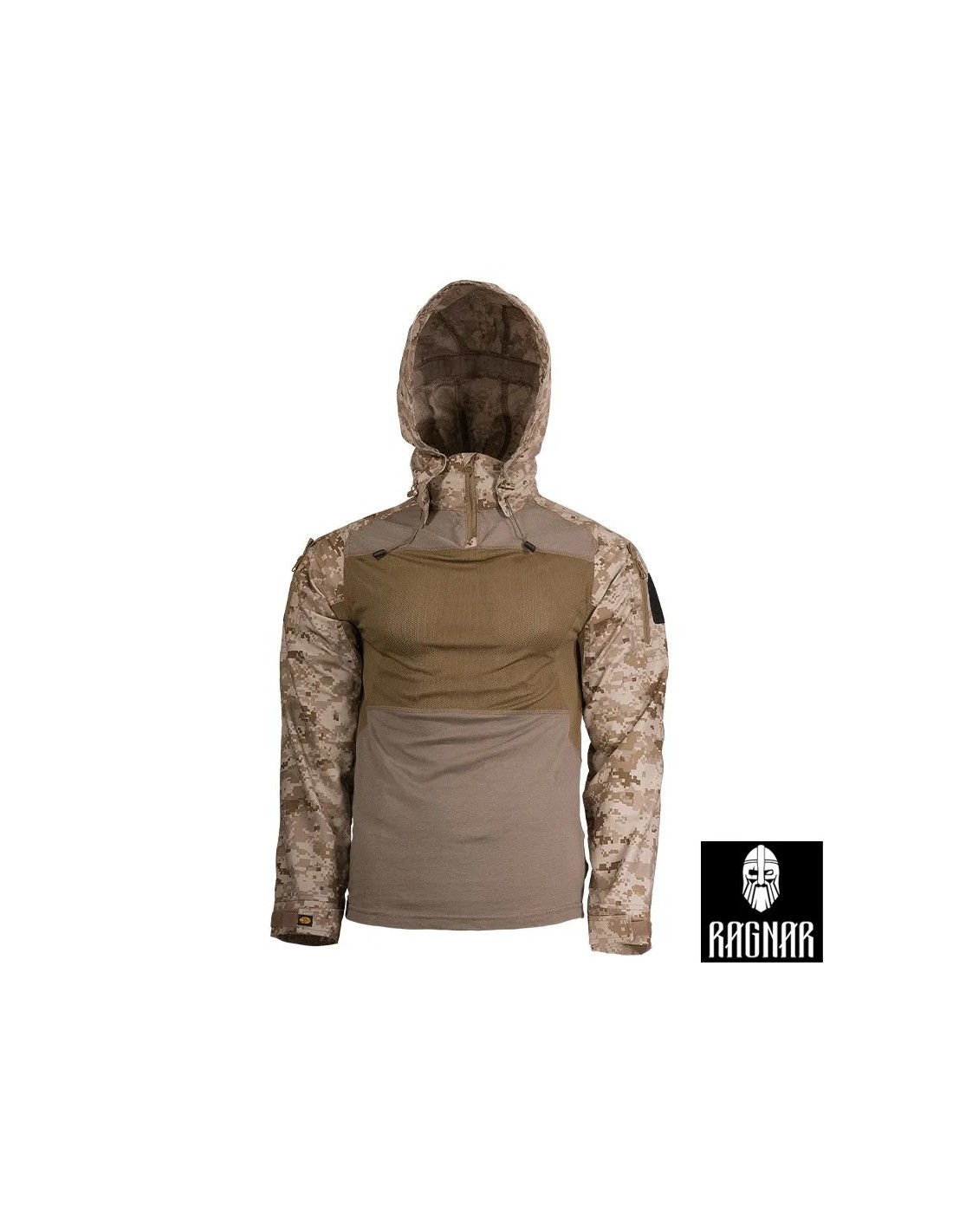 Camiseta de combate Ragnarök AOR1 con capucha extraíble y tejido CORDURA de secado rápido