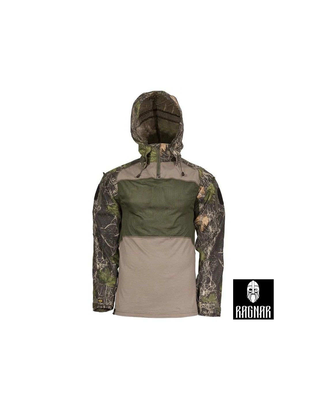CAMISETA DE COMBATE CON CAPUCHA EXTRAÍBLE PROTECCIÓN IGNÍFUGA TRANSPIRABLE Y DE SECADO RÁPIDO