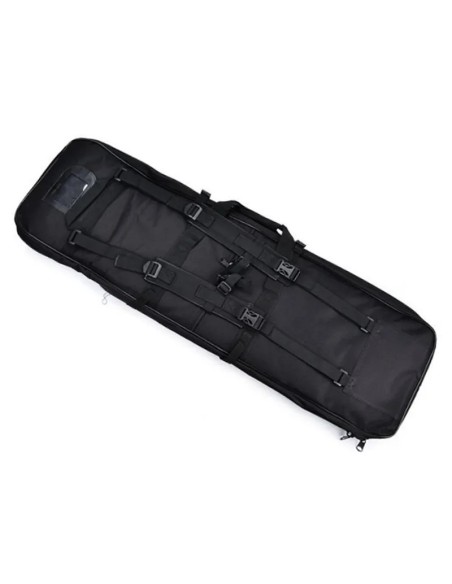 funda-delta-tactics-negra-100cm-para-rifle-resistente-compacta-vista-frontal