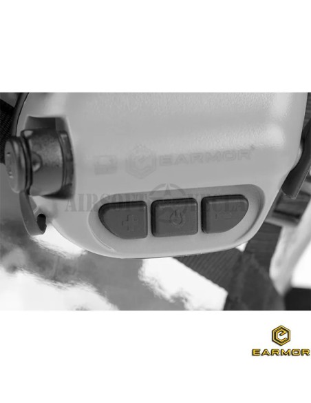 auriculares-earmor-m32h-gris-uso-con-casco-protector