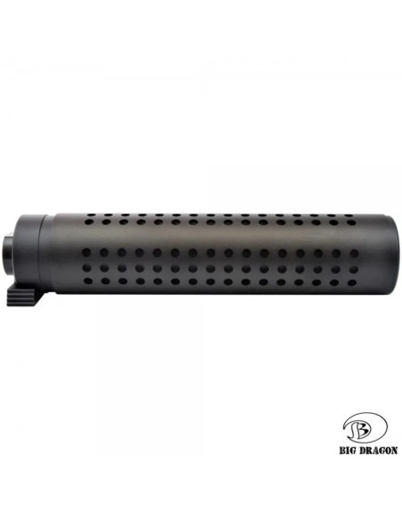silenciador-qd-negro-big-dragon-detalle-material