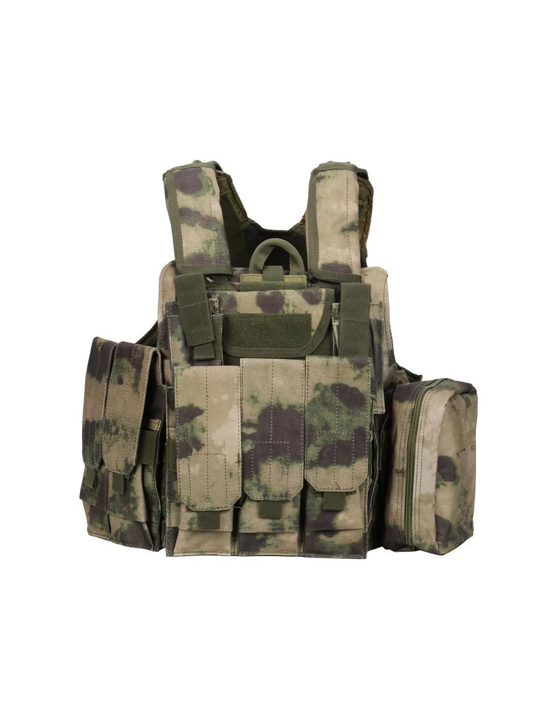 Chaleco táctico CIRAS estilo AT modelo B para airsoft y entrenamiento