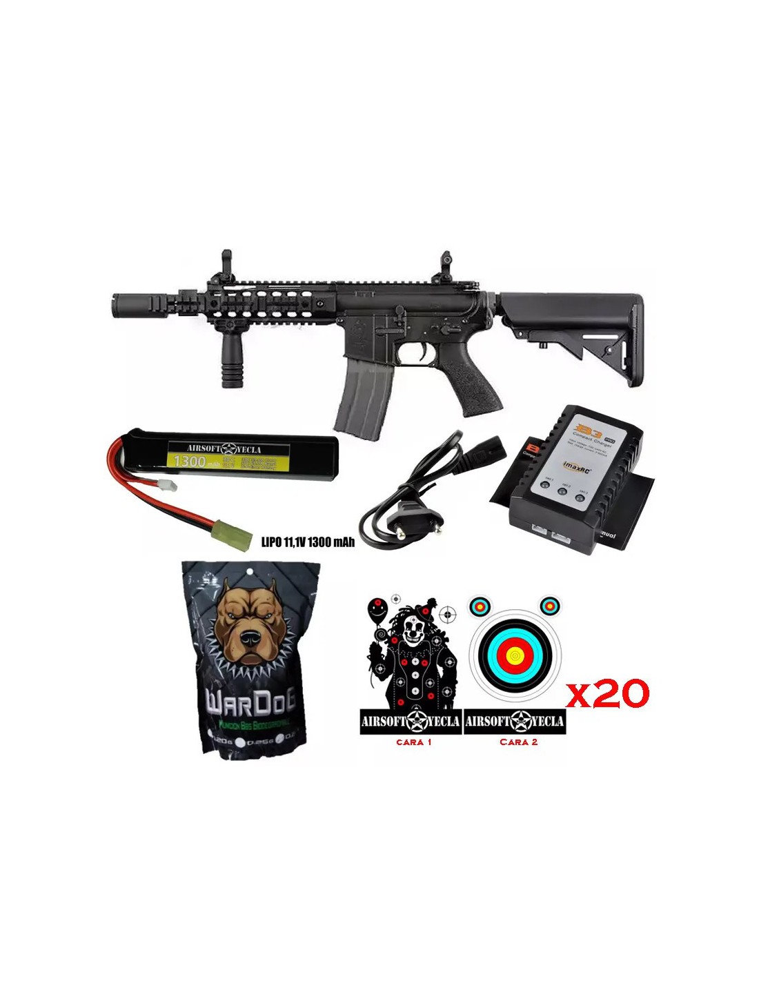 AR-044E AEG Metal Verde