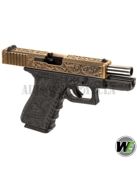 we19-etched-metal-version-gas-blowback-pistol-detail-closeup